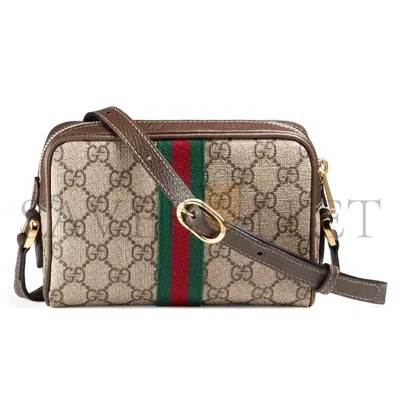 GUCCI OPHIDIA GG SUPREME MINI BAG 517350 (17.5*12*5.5cm)
